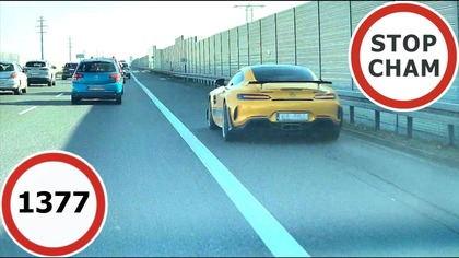 Stop Cham #1377 - Niebezpieczne i chamskie sytuacje na drogach