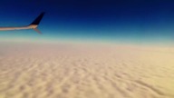 Niesamowity widok z samolotu -Amazing Flight timelaps