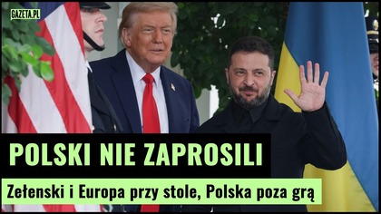 Dlaczego Polski nie ma przy stole z Trumpem i Zełenskim? | Gazeta.pl