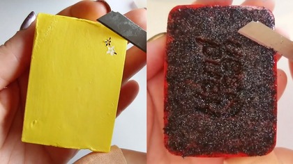 Soap Carving ASMR Relaxing Sounds no talking Satisfying ASMR Video #soapcarving #soapcuttingvideo