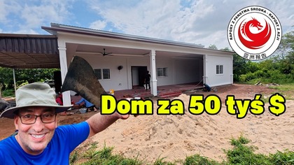 Dom w Kambodzy prawie skończony