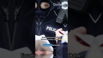 EWAKUACJA PRACOWNIKÓW! WSZEDŁ Z BRONIĄ I STRZELIŁ