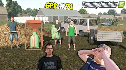 KRADZIEŻ ZAŁATWIONE Z PRACY PRAWIE PRZYŁAPALI NAS NA KRADZIEŻY ZIEMNIAKÓW GPD FS 25 71