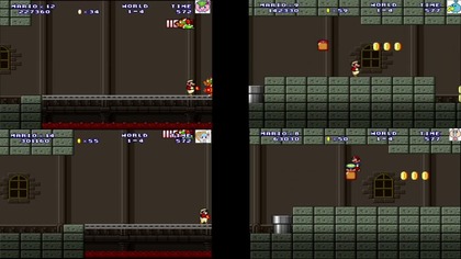 Marios Adventure Journey World 1 4 Teams