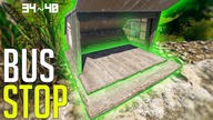 RUST Building AMAZING BUS STOP DUO SERWER Rockets 24~40