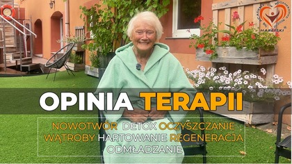  Serdecznie zapraszamy do Akademii Medycyny Regeneracyjnej:
 do nas na kurację:  https://medycynaludowa.com/
 do naszego sklepu:  https://shop.medycynaludowa.com/
 do obejrzenia naszych filmów: www.youtube.com/AliaksandrHaretski
Kontakt w Polsce +48 66 11 22 876
 Adres: Plac Dworcowy 2G, 58-160 Świebodzice, Polska
Kontakt w Rosji: +79853878302
 Adres:  623640, woj. Swierdłowskie, rejon Talicki, miasto Talica, ul. Rumiankowa 1, Rosja 

Opinia 90 lat Nowotwór Rak Detox Oczyszczanie Wątroby Hartowanie Regeneracja Odmładzanie Senior.
Pani Teresa, mająca 90 lat, chwali klinikę regeneracyjną, gdzie poprawia swoje zdrowie. Po terapiach odczuwa znaczną poprawę, zwłaszcza w zakresie trawienia. Podkreśla holistyczne metody uzdrawiania, które pomagają w walce z chorobami. Zachęca innych do odwiedzenia tego miejsca, mimo kosztów, ponieważ przynosi to wymierne korzyści.

** OŚWIADCZENIE **
Wszystkie materiały prezentowane w tym filmie i na kanale mają charakter wyłącznie informacyjny i edukacyjny oraz odzwierciedlają osobiste opinie autora i gości. Nie stanowią one instrukcji działania ani substytutu konsultacji z lekarzem.