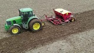 John Deere 6620 pierwszy test polowy na bliźniakach!