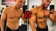 TRENUJĄCY Natural vs Bomba BEZ TRENINGU | Kto zbuduje Więcej Mięśni?