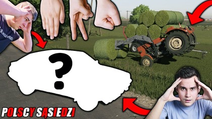 ZAGRALIŚMY Z KOLIZEM W KAMIEŃ PAPIER NOŻYCE O NOWE AUTO MAM NOWE POLEPOLSCY SĄSIEDZI S2294