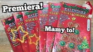 Zdrapki Lotto  Premiera! 6 zdrapek Świąteczny Kalendarz  Piękne te gwiazdki   