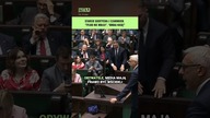 Giertych mówił o leczeniu kolanek prezesa.  Nagle Czarnek podszedł do mównicy #shorts