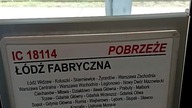 IC 18114 Pobrzeże Łódź Fabryczna - Kołobrzeg (dawniej TLK Pobrzeże).  Wagon z 1989 r.  H. Cegielski