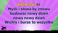 Bajm - Myśli i słowa ( karaoke )