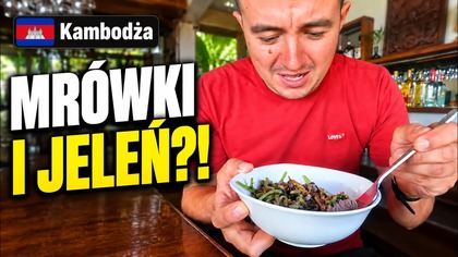 Jem potrawkę z mrówek i jelenia! Jak to smakuje? - Kambodża (odc.  165)