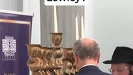 CZARZASTY ODPALIŁ CHANUKE W SEJMIE