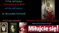 Zatroskane oczy Matki
