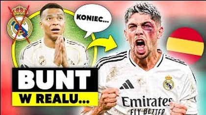 SKANDAL...  trwa BUNT W REALU MADRYT! Valverde POBITY...  KIBICE WYRZUCĄ Mbappe?