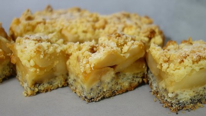 Idealna SZARLOTKA STARY SAD | Przepis na kruche ciasto z makiem i jabłkami | Henia Foks