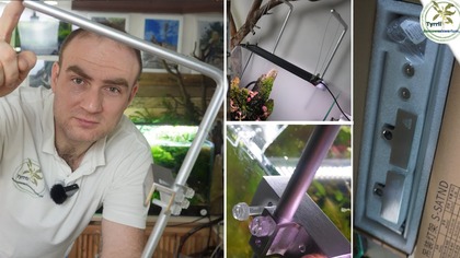 Uchwyt do lamp nad akwarium #akwarium #akwarystyka #invital