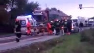 Zderzenie czołowe Wilczy las