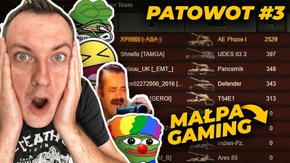 TASZEN JEDZIE!!!!111 - - PATOWOT #3 - WORLD OF TANKS