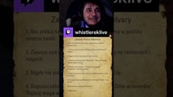 ZASADY PSIARNI | whistlereklive o #Twitch
