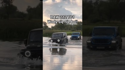 BAW 212 T01 - Przeprawa przez rzekę! #offroad #baw212