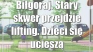 Biłgoraj.  Stary skwer przejdzie lifting.  Dzieci się ucieszą