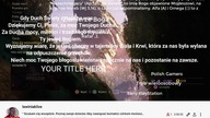 .. Obrońcy Wiary .. Polish Gamers Tryb wieloosobowy Sony PlayStation Ta dobra nowina o kr&oacute;les