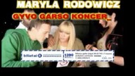 Spot reklamowy koncertu Maryli Rodowicz.  Wilno, 1. X. 2006