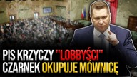 Polski Sejm: PiS krzyczy LOBBYŚCI, Czarnek okupuje mównicę, Józefaciuk dziękuje bogom