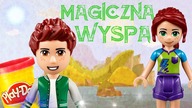 Play Doh  Lego  Zaczarowana wyspa Daniela  bajki dla dzieci