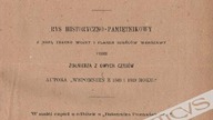Książka Juliusza Falkowskiego Upadek powstania polskiego w 1831 r...  z 1881 r.