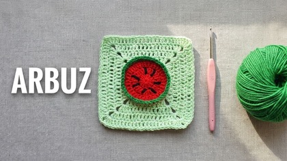 Jak Zrobić Kwadrat Na Szydełku Arbuz Granny Square Tutorial #718