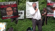 23. 06. 2025 Protest - UWOLNIĆ WIĘŹNI&Oacute;W POLITYCZNYCH W.  Olszańskiego i M.  Osadowskiego cz. 