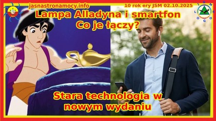 Lampa Alladyna i smartfon Co je łączy Stara technologia w nowym wydaniu