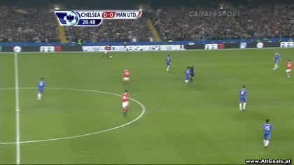 Premier League sezon 2010/2011 Chelsea Londyn 0-1 Manchester United Rooney