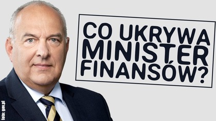 Co ukrywa nowy minister finans&oacute;w?