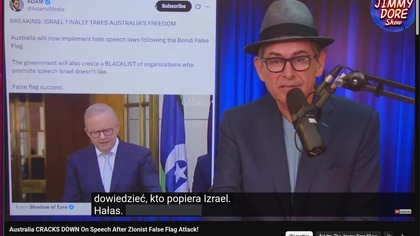 Fałszywa flaga izraela w Australii przynosi nie wydalenie muzułmanów a wprowadzenie myślozbroodni i kar za krytykę żydów np że zabili Jezusa