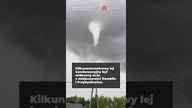 Trąba powietrzna w Małopolsce