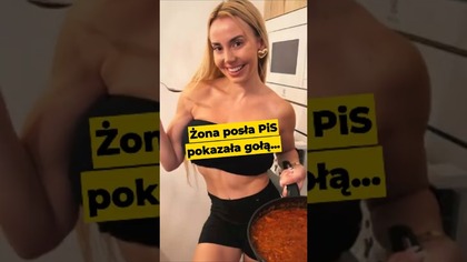 Żona posła PiS pokazała gołą...   #PiS #katokomuna #PiStoMafia #Suski #pisowskamoralność #polityka