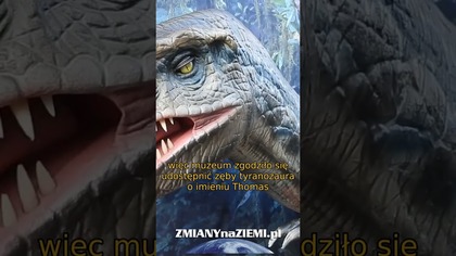 Tyranozaur był ciepłokrwisty i miał temperaturę ciała 36 stopni Celsjusza jak ludzie