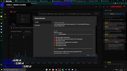 Live Przedłuzany  Roblox Vechicle Legends  1zł  5min Dłuzej  l Gramy na serwerze iLAND. csrv.pl