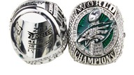 Philadelphia Eagles SUPER BOWL LII Championship Ring HUGE 120g FOLES Size 11 USA