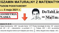 Trójkąt równoboczny ..ZADANIE 30 MATURA 2021 MAJ PODSTAWA