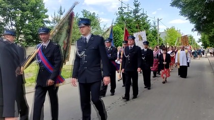 Procesja Bożego Ciała, błogosławieństwo organów w kościele Świętego Ducha w Markuszowie - 3. 06. 2021