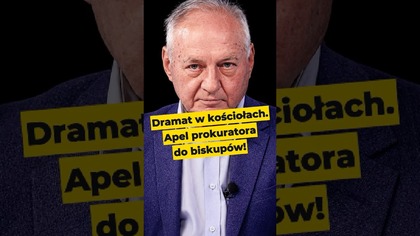 Dramat w kościołach.  Mocny apel prokuratora Blajerskiego do biskupów!