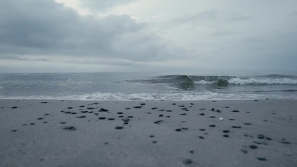 Ocean Sounds on a Cloudy Day for Sleep & Relaxation | Gentle Waves White Noise