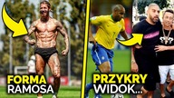 Sergio Ramos IMPONUJE swoją SYLWETKĄ! Pijany Adriano zaczepia ludzi...