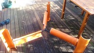Homemade wind turbine Nowy projekt łopat do elektrowni wiatrowej